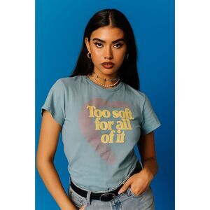 Taylor Swift Midnights Too Soft for All Of It T Shirt Tee  Women's Size Large